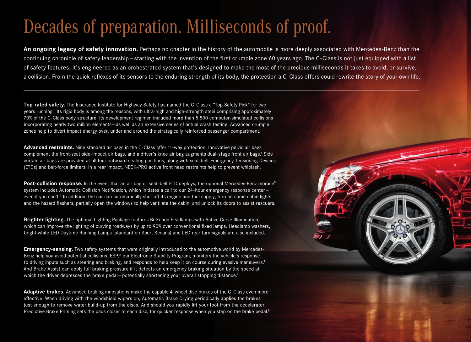 2011 Mercedes-Benz C-Class Brochure Page 3